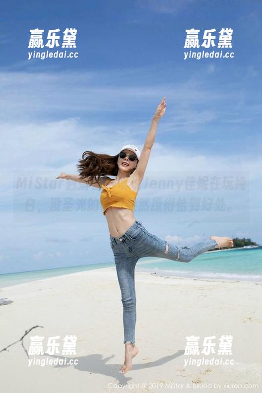 MiStar魅妍社 - 听说Jenny佳妮在玩纯白，没圣光的图包果然撩得恰到好处。