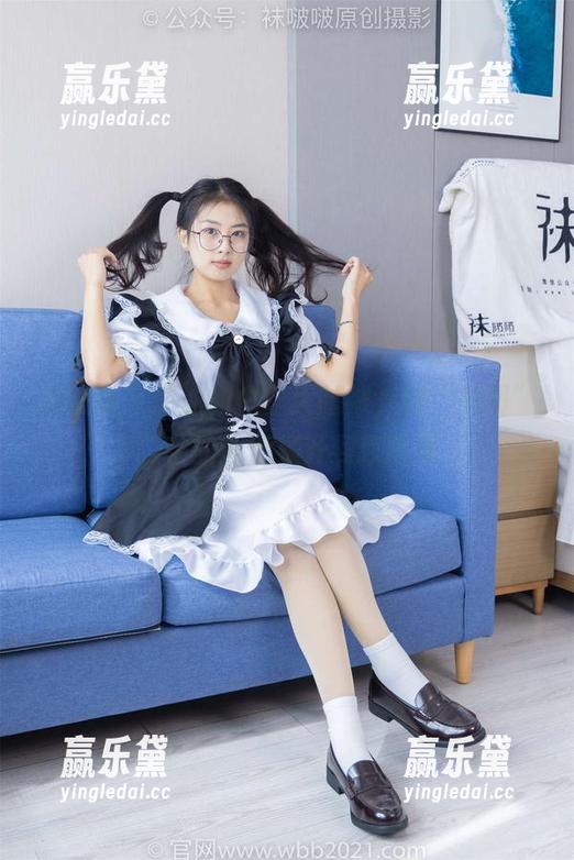 袜啵啵 - 奶油的白丝大腿袜，把“美图”二字的内涵提升到新高度