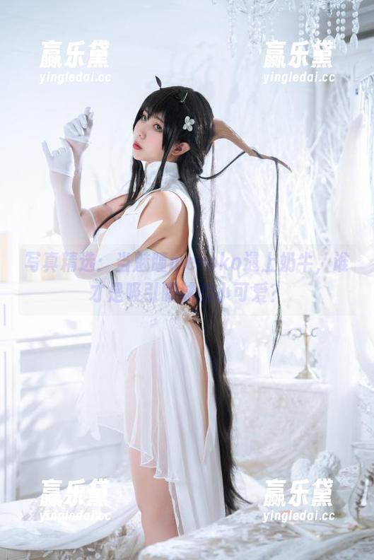 写真精选：当魅瞳meroko遇上奶牛，谁才是吸引眼球的小可爱？